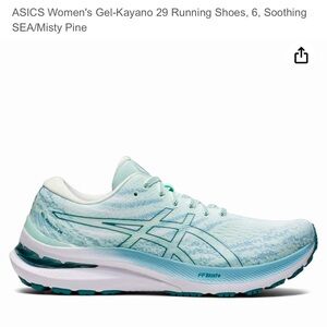 ASICS Gel-Kayano 29 in Sea/Misty Pine, Women’s Size 8, NWOT!!
